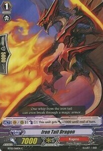 Iron Tail Dragon Card Front