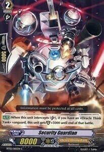 Security Guardian [G Format] Card Front