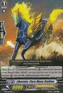 Liberator, Flare Mane Stallion [G Format] Frente