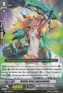 Battle Arm Leprechaun Card Front