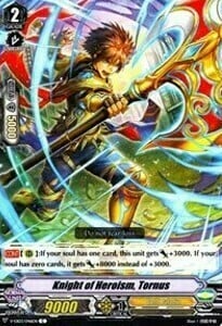 Knight of Heroism, Tornus [V Format] Frente