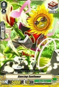 Dancing Sunflower Card Front