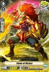 Flame of Victory [V Format] Card Front