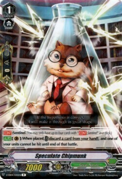 Speculate Chipmunk [V Format] Card Front