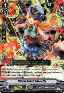 Steam Artist, Abi-ratta Card Front