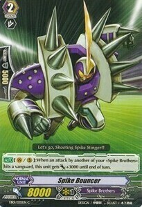 Spike Bouncer Card Front