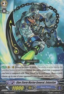 Blue Storm Marine General, Sebastian [G Format] Frente