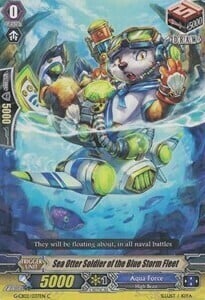 Sea Otter Soldier of the Blue Storm Fleet [G Format] Card Front