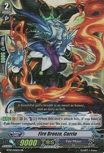 Fire Breeze, Carrie Card Front