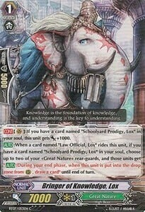 Bringer of Knowledge, Lox [G Format] Frente