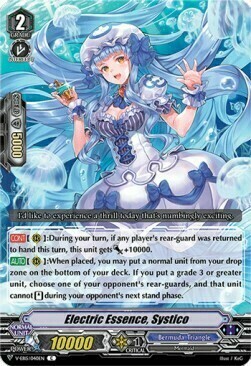 Electric Essence, Systico [V Format] Card Front
