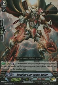 Shading Star-vader, Sulfur [G Format] Card Front