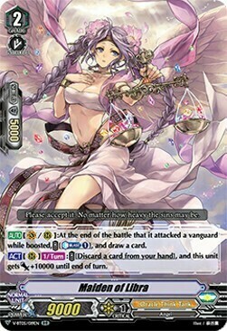 Maiden of Libra [V Format] Card Front