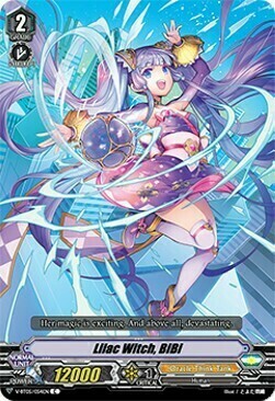 Lilac Witch, BiBi [V Format] Card Front