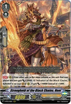 Stronghold of the Black Chains, Hoel [V Format] Card Front