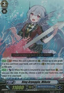 Ring Arpeggio, Mikoto [G Format] Card Front