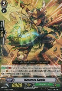 Monstera Knight [G Format] Card Front