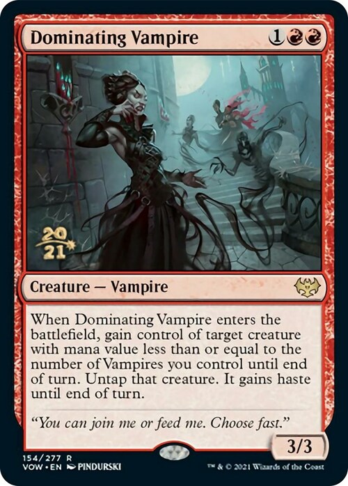 Vampira Dominante Card Front