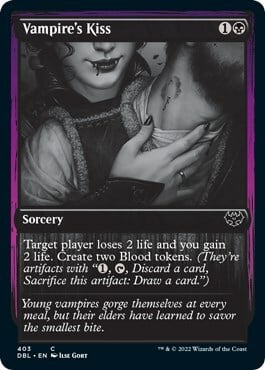 Bacio della Vampira Card Front