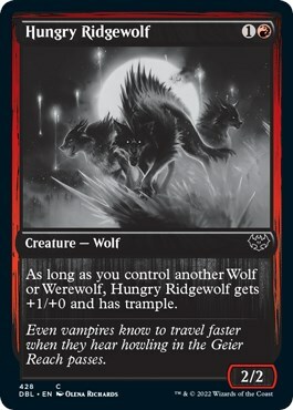 Hungry Ridgewolf Card Front
