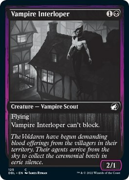 Vampiro Intruso Card Front