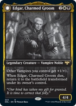 Edgar, Charmed Groom // Edgar Markov's Coffin Innistrad: Double Feature ...