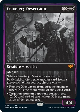 Profanatore del Cimitero Card Front