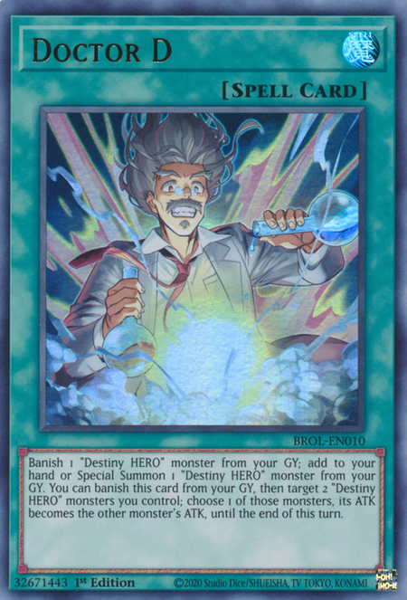 Doctor D Card Front