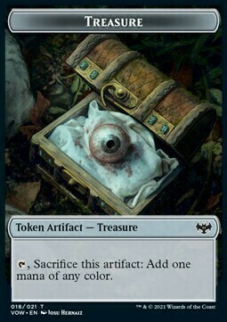 Treasure // Zombie Card Front