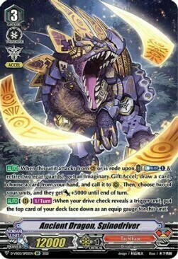 Ancient Dragon, Spinodriver [V Format] Card Front