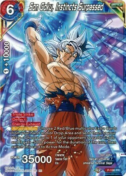 Son Goku, Instincts Surpassed Card Front