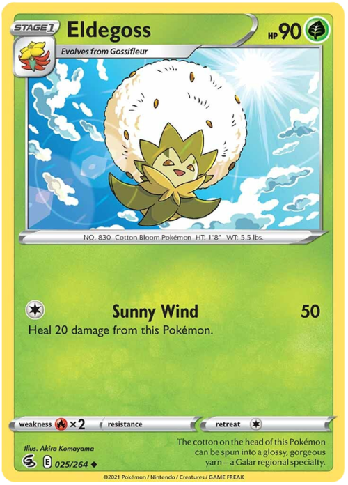Eldegoss [Sunny Wind] Card Front