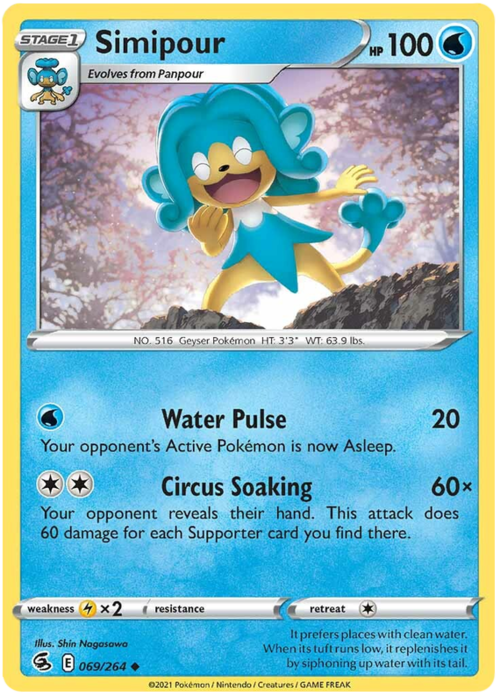 Simipour [Water Pulse | Circus Soaking] Card Front