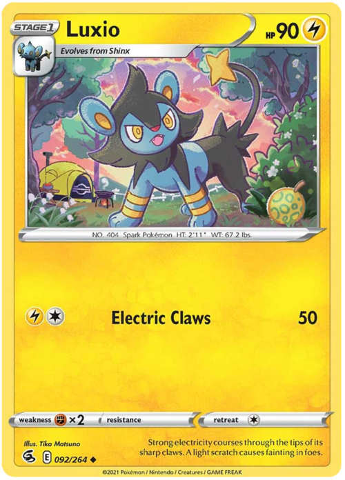 Luxio [Electric Claws] Frente