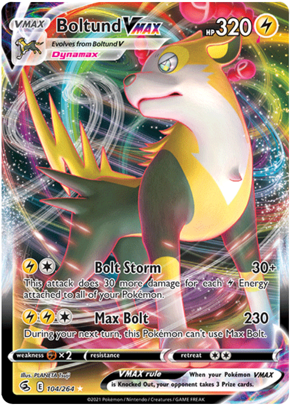 Boltund VMAX Fusion Strike | Pokémon | CardTrader