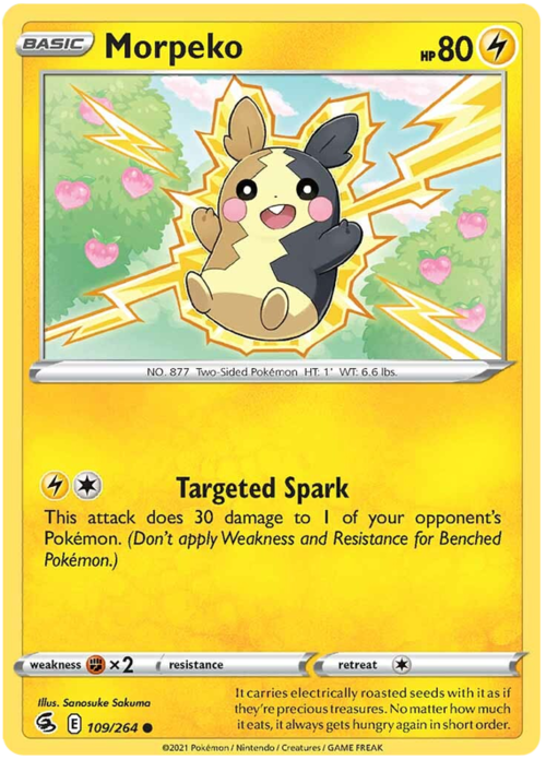 Morpeko [Targeted Spark] Card Front
