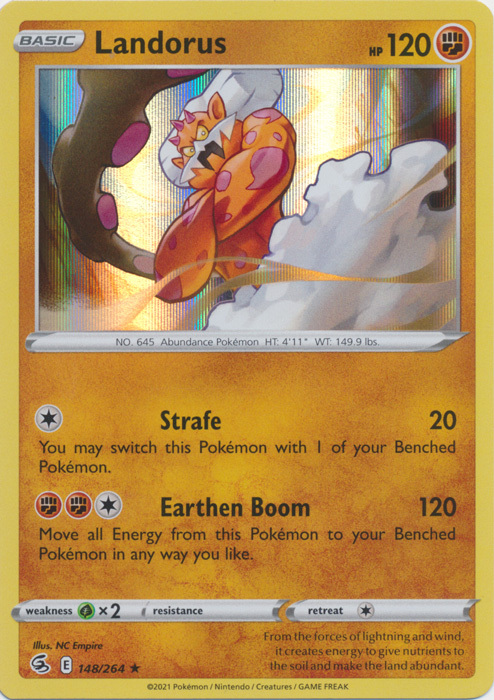 Landorus Card Front