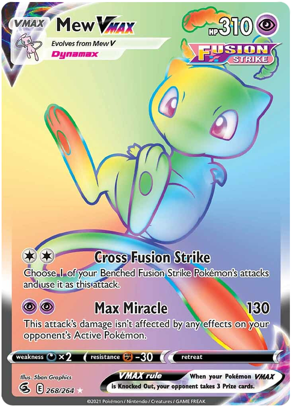 Mew VMAX Fusion Strike | Pokémon | CardTrader