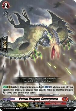 Patrol Dragon, Scoutptera [D Format] Frente