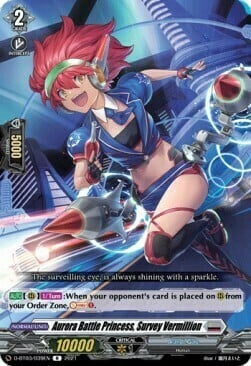 Aurora Battle Princess, Survey Vermillion [D Format] Frente