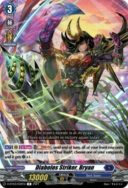 Diabolos Striker, Bryan [D Format] Frente