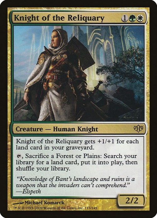 Knight of the Reliquary Card Front