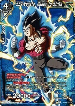 SS4 Vegeta, Ready to Strike Card Front