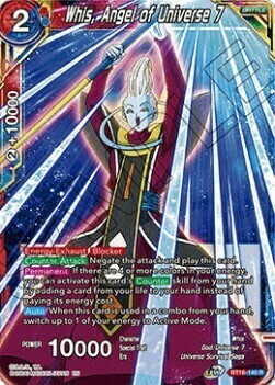 Whis, Angel of Universe 7 Card Front