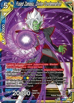 Fused Zamasu, Divine Condemnation Card Front