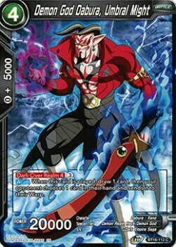 Demon God Dabura, Umbral Might Card Front