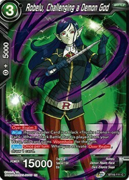 Robelu, Challenging a Demon God Card Front