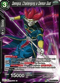 Demigra, Challenging a Demon God Card Front