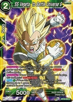 SS Vegeta, to Battle Universe 6 Frente