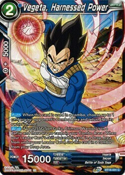 Vegeta, Harnessed Power Frente